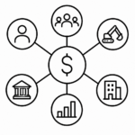 Fractional CFO analyzing construction cash flow and WIP reporting