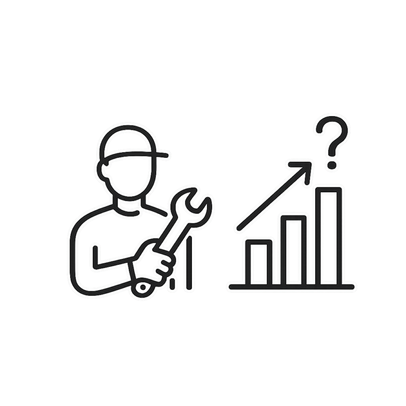 Labor utilization and technician or crew capacity: In trades businesses, people and production capacity are usually the growth constraint. Adding technicians, crew leads, project managers, estimators, coordinators, vehicles, or equipment should be tied to revenue forecasts, margin expectations, and cash timing. CFO support helps owners decide when to hire, when to wait, and what volume the business needs to support each move.